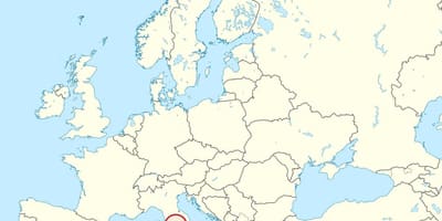 Карта на Ватикан европа